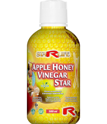 Apple honey vinegar star
