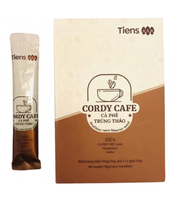Cafea cu Cordyceps Tiens